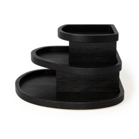 Container de Depozitare Cove 23x13x23 cm, In Negru Inspirat din Lemn Natural - Umbra [4]