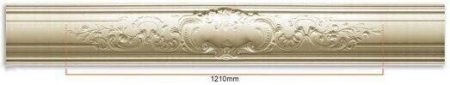 Produse - Cornisa decorativa din poliuretan C750 - 17.5x17.5x200 cm