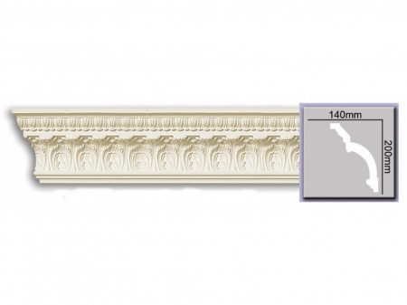 Cornisa decorativa din poliuretan C926 - 19.5x14x200 cm [1]
