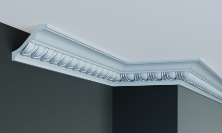 Produse - Cornisa decorativa din poliuretan C931 - 7.5x7.7x200 cm