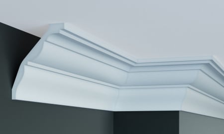 Cornisa decorativa din poliuretan Flexibil P804F - 14.2x11.2x200 cm [1]