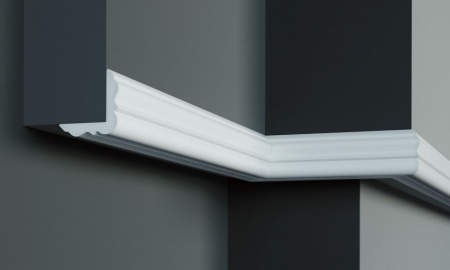 Produse - Cornisa decorativa din poliuretan P817 - 4x4x200 cm