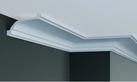 Produse - Cornisa decorativa din poliuretan P836 - 6.5x12x200 cm