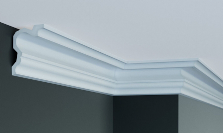 Produse - Cornisa decorativa din poliuretan P856 - 10x6.8x200 cm