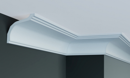 Cornisa decorativa din poliuretan P910 - 10.5x8.7x200 cm [2]