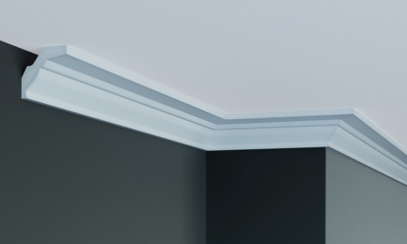 Produse - Cornisa decorativa din poliuretan P938 - 5.5x5.5x200 cm