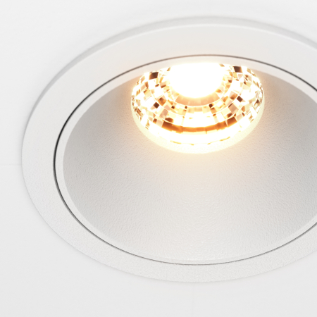 Corp de iluminat încastrat Alfa LED, Aluminiu Alb, 10W, MAYTONI DL043-01-10W2.7K-RD-W-DE [6]
