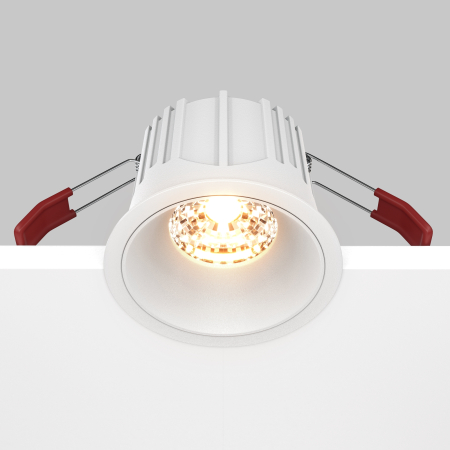 Corp de iluminat încastrat Alfa LED, Aluminiu Alb, 15W, MAYTONI DL043-01-15W2.7K-RD-W-DE [7]