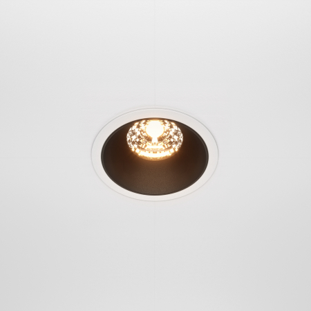 Corp de iluminat încastrat Alfa LED, Aluminiu Alb și negru, 15W, MAYTONI DL043-01-15W2.7K-RD-WB-DE [4]