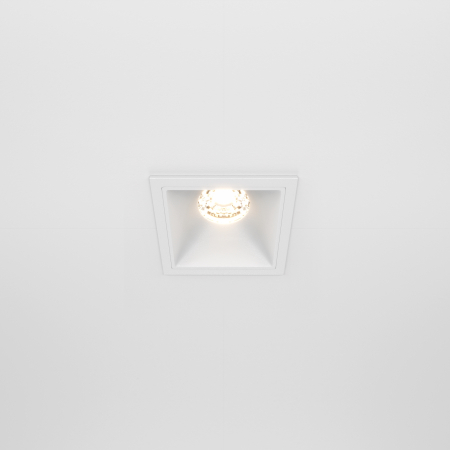 Corp de iluminat încastrat Alfa LED, Aluminiu și plastic Alb, 10W, MAYTONI DL043-01-10W3K-D-SQ-W [4]