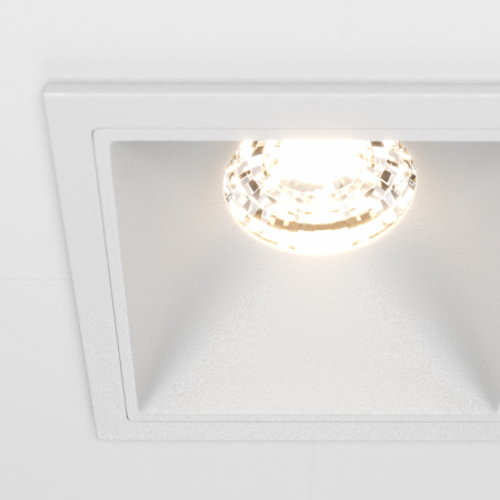 Corp de iluminat încastrat Alfa LED, Aluminiu și plastic Alb, 10W, MAYTONI DL043-01-10W3K-D-SQ-W [6]