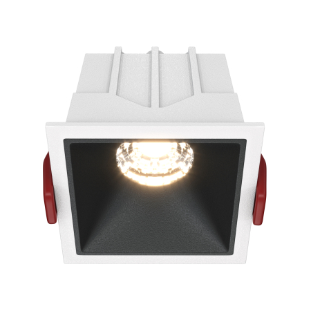 Produse - Corp de iluminat încastrat Alfa LED, Aluminiu și plastic Alb, 10W, MAYTONI DL043-01-10W3K-SQ-WB