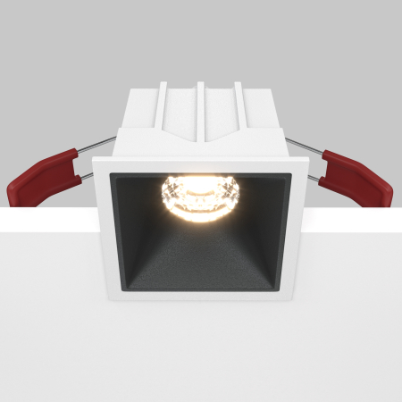 Corp de iluminat încastrat Alfa LED, Aluminiu și plastic Alb, 10W, MAYTONI DL043-01-10W3K-SQ-WB [7]