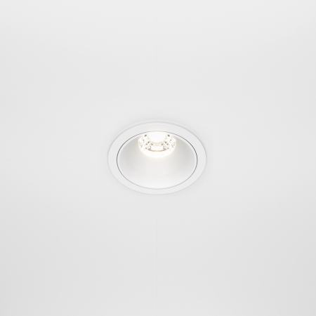 Corp de iluminat încastrat Alfa LED, Aluminiu și plastic Alb, 10W, MAYTONI DL043-01-10W4K-D-RD-W [4]