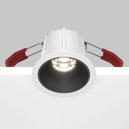 Corp de iluminat încastrat Alfa LED, Aluminiu și plastic Alb, 10W, MAYTONI DL043-01-10W4K-D-RD-WB [7]