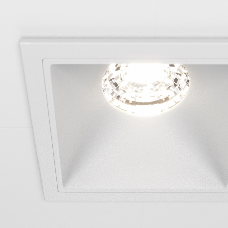 Corp de iluminat încastrat Alfa LED, Aluminiu și plastic Alb, 10W, MAYTONI DL043-01-10W4K-D-SQ-W [6]