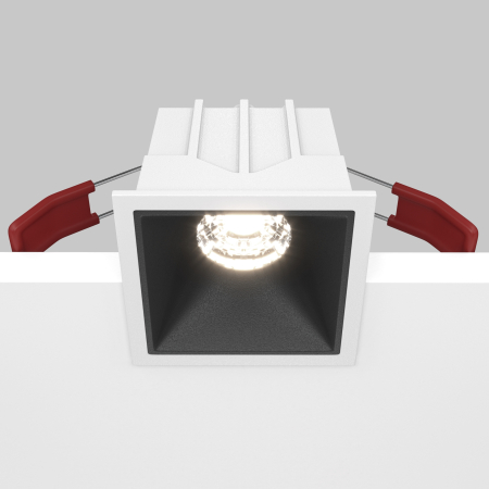 Corp de iluminat încastrat Alfa LED, Aluminiu și plastic Alb, 10W, MAYTONI DL043-01-10W4K-D-SQ-WB [7]