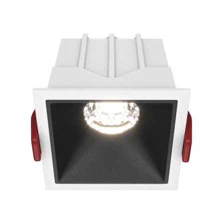 Produse - Corp de iluminat încastrat Alfa LED, Aluminiu și plastic Alb, 10W, MAYTONI DL043-01-10W4K-D-SQ-WB