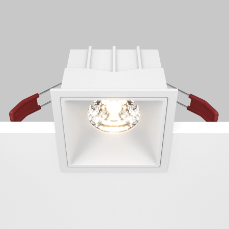 Corp de iluminat încastrat Alfa LED, Aluminiu și plastic Alb, 15W, MAYTONI DL043-01-15W3K-D-SQ-W [7]