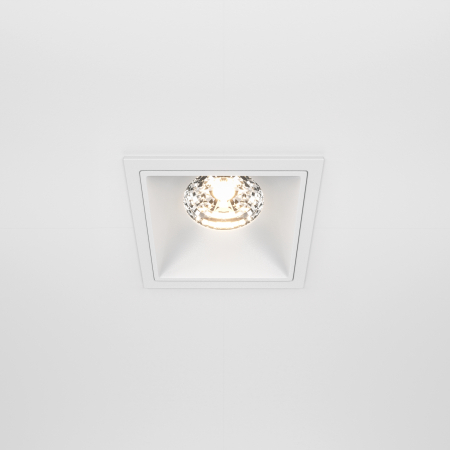 Corp de iluminat încastrat Alfa LED, Aluminiu și plastic Alb, 15W, MAYTONI DL043-01-15W3K-D-SQ-W [4]