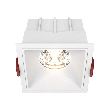 Produse - Corp de iluminat încastrat Alfa LED, Aluminiu și plastic Alb, 15W, MAYTONI DL043-01-15W3K-SQ-W
