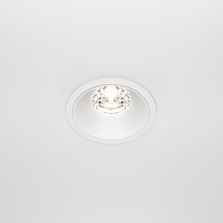 Corp de iluminat încastrat Alfa LED, Aluminiu și plastic Alb, 15W, MAYTONI DL043-01-15W4K-D-RD-W [4]