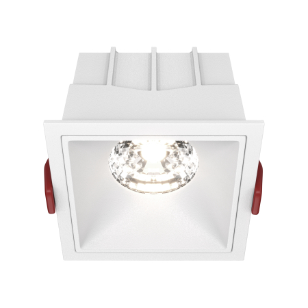 Promotii - Corp de iluminat încastrat Alfa LED, Aluminiu și plastic Alb, 15W, MAYTONI DL043-01-15W4K-D-SQ-W