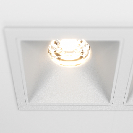 Corp de iluminat încastrat Alfa LED, Aluminiu și plastic Alb, 20W, MAYTONI DL043-02-10W3K-D-SQ-W [6]