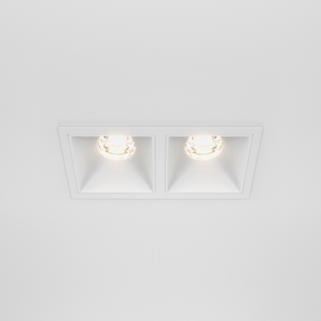 Corp de iluminat încastrat Alfa LED, Aluminiu și plastic Alb, 20W, MAYTONI DL043-02-10W3K-D-SQ-W [4]