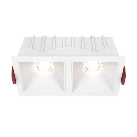 Produse - Corp de iluminat încastrat Alfa LED, Aluminiu și plastic Alb, 20W, MAYTONI DL043-02-10W3K-D-SQ-W