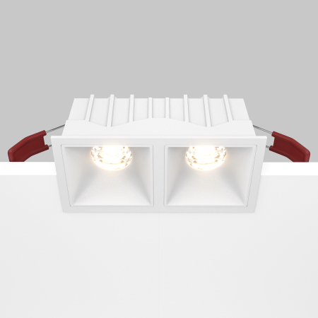 Corp de iluminat încastrat Alfa LED, Aluminiu și plastic Alb, 20W, MAYTONI DL043-02-10W3K-D-SQ-W [7]