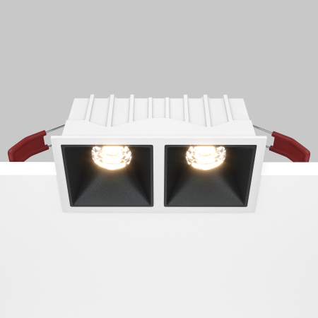 Corp de iluminat încastrat Alfa LED, Aluminiu și plastic Alb, 20W, MAYTONI DL043-02-10W3K-D-SQ-WB [7]