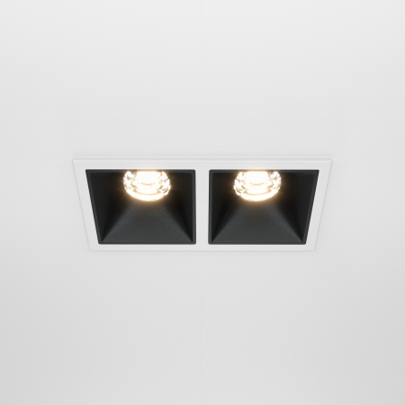 Corp de iluminat încastrat Alfa LED, Aluminiu și plastic Alb, 20W, MAYTONI DL043-02-10W3K-D-SQ-WB [4]