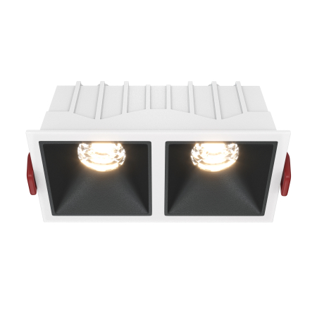 Produse - Corp de iluminat încastrat Alfa LED, Aluminiu și plastic Alb, 20W, MAYTONI DL043-02-10W3K-SQ-WB
