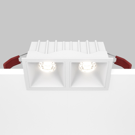 Corp de iluminat încastrat Alfa LED, Aluminiu și plastic Alb, 20W, MAYTONI DL043-02-10W4K-SQ-W [7]