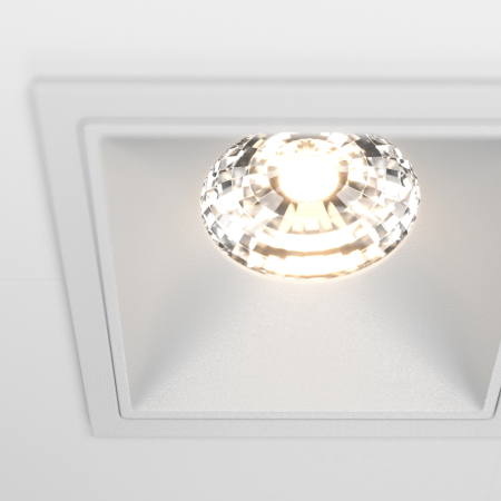 Corp de iluminat încastrat Alfa LED, Aluminiu și plastic Alb, 30W, MAYTONI DL043-02-15W3K-SQ-W [6]
