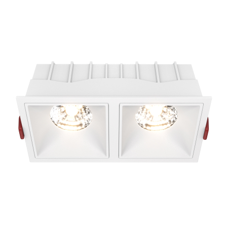 Produse - Corp de iluminat încastrat Alfa LED, Aluminiu și plastic Alb, 30W, MAYTONI DL043-02-15W3K-SQ-W