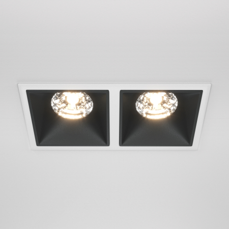 Corp de iluminat încastrat Alfa LED, Aluminiu și plastic Alb, 30W, MAYTONI DL043-02-15W3K-SQ-WB [4]