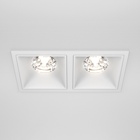 Corp de iluminat încastrat Alfa LED, Aluminiu și plastic Alb, 30W, MAYTONI DL043-02-15W4K-SQ-W [4]