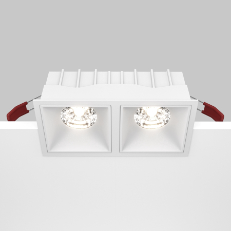 Corp de iluminat încastrat Alfa LED, Aluminiu și plastic Alb, 30W, MAYTONI DL043-02-15W4K-SQ-W [7]