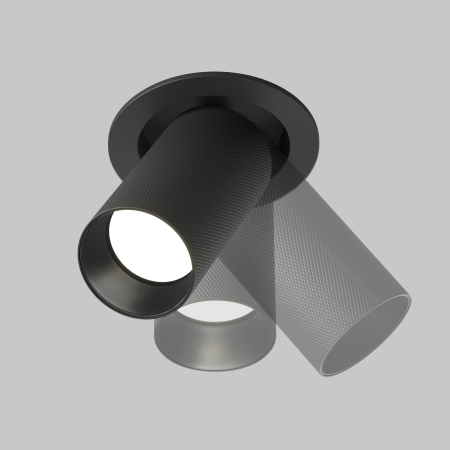 Corp de iluminat încastrat Artizan, Aluminiu Negru, 10W, MAYTONI C081CL-01-GU10-B [6]