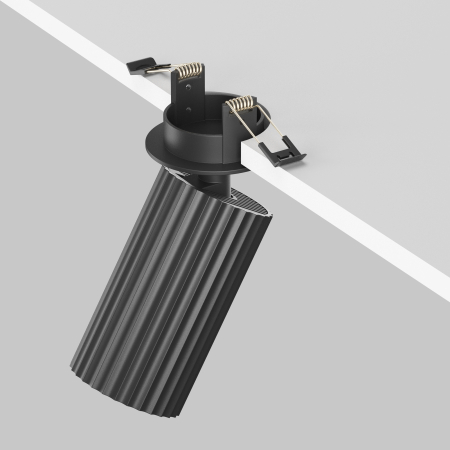 Corp de iluminat încastrat Calipso, Aluminiu Negru, 10W, MAYTONI C110CL-01-GU10-B [7]
