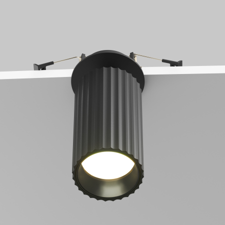 Corp de iluminat încastrat Calipso, Aluminiu Negru, 10W, MAYTONI C110CL-01-GU10-B [9]