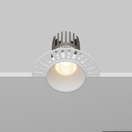 Corp de iluminat încastrat Dip Alb Aluminiu 10W MAYTONI DL119-10W-3K-TRS-W [7]