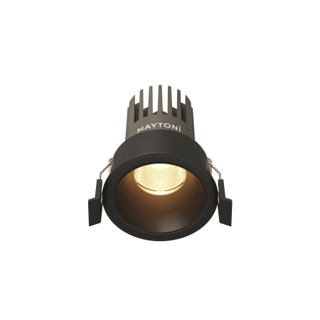 Promotii - Corp de iluminat încastrat Dip Negru Aluminiu 10W MAYTONI DL115-10W-3K-B