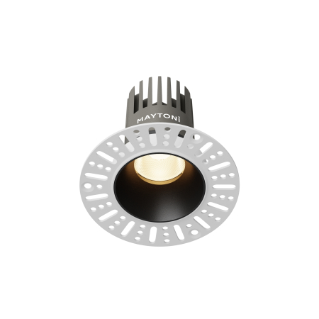 Promotii - Corp de iluminat încastrat Dip Negru Aluminiu 10W MAYTONI DL119-10W-3K-TRS-B