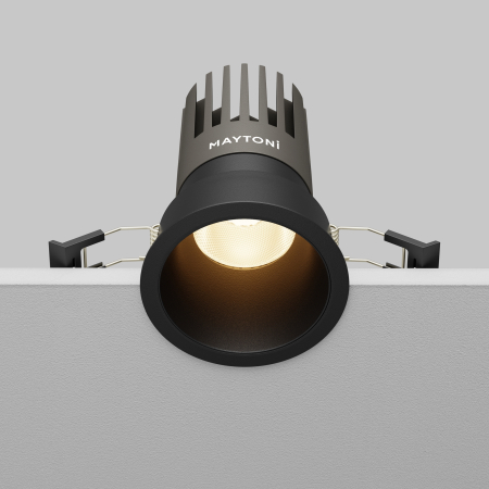 Corp de iluminat încastrat Dip Negru Aluminiu 15W MAYTONI DL118-15W-3K-B [7]