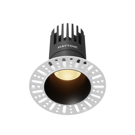 Promotii - Corp de iluminat încastrat Dip Negru Aluminiu 15W MAYTONI DL122-15W-2.7K-TRS-B
