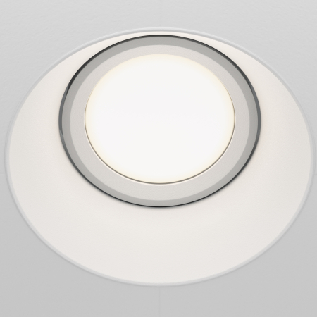Corp de iluminat încastrat DOT, Aluminiu Alb, 10W, MAYTONI DL042-01-RD-W [7]