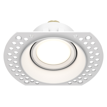 Produse - Corp de iluminat încastrat DOT, Aluminiu Alb, 10W, MAYTONI DL042-01-RD-W